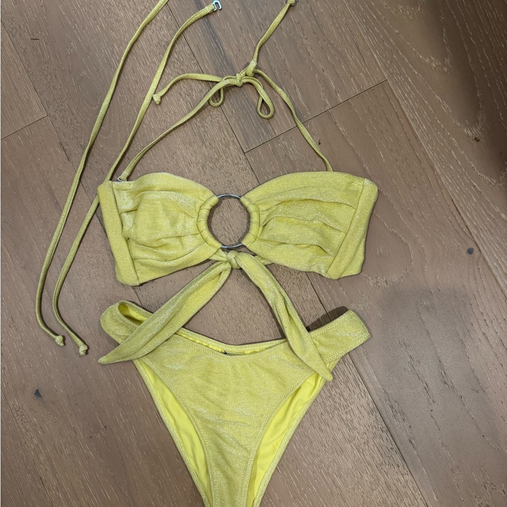 Montce Yellow Bikini Set